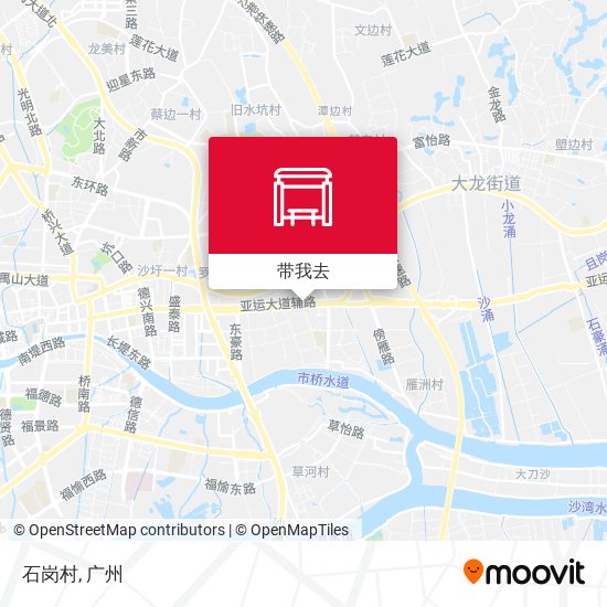 石岗村地图