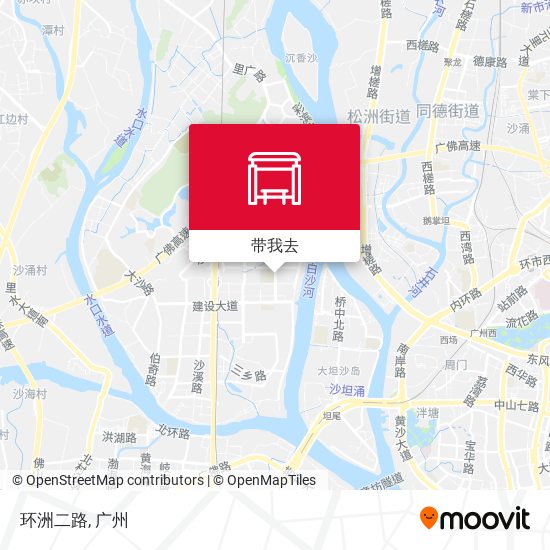 环洲二路地图