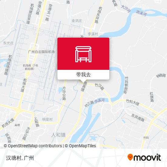 汉塘村地图