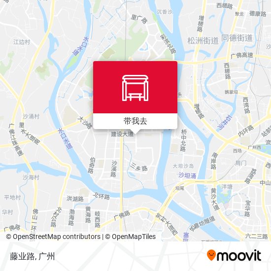 藤业路地图