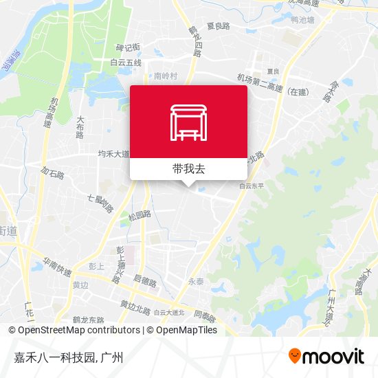 嘉禾八一科技园地图