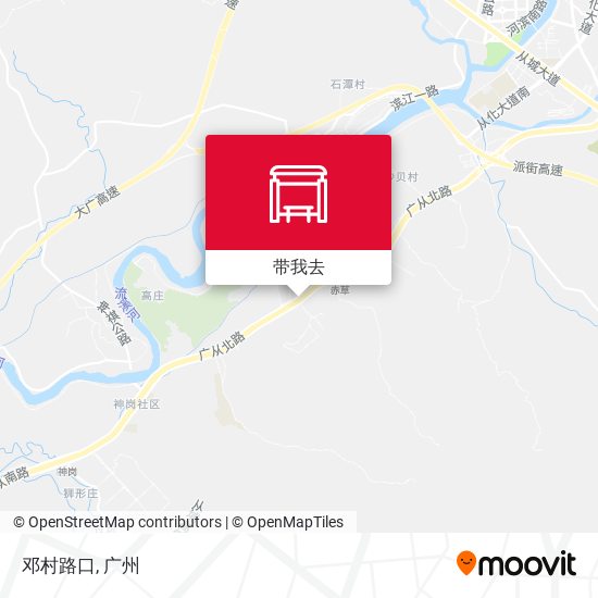 邓村路口地图