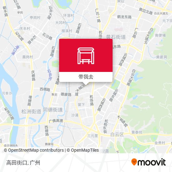 高田街口地图