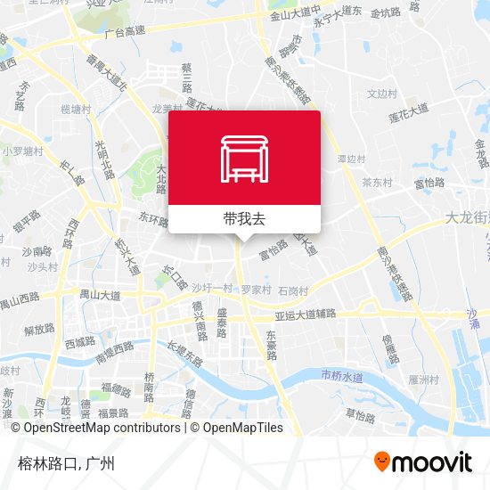 榕林路口地图