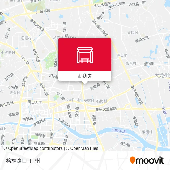 榕林路口地图