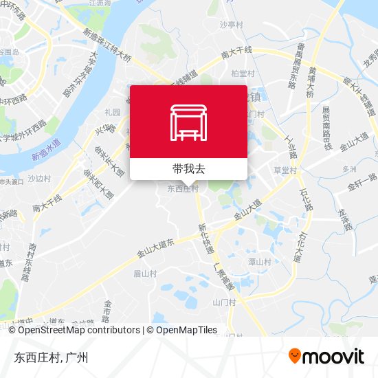 东西庄村地图