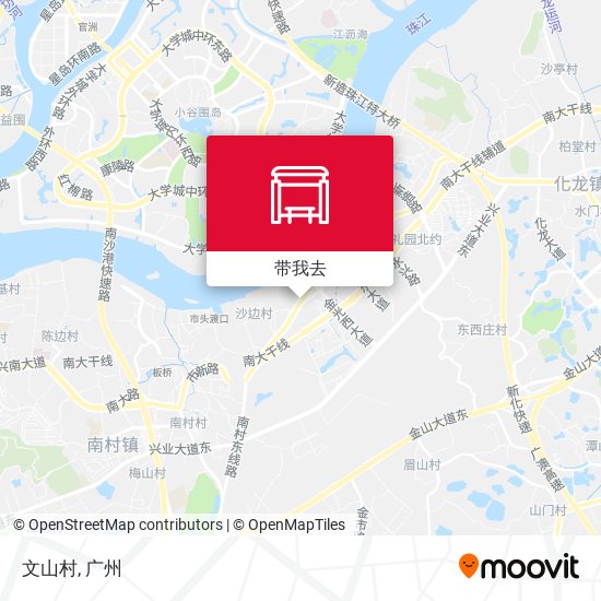 文山村地图