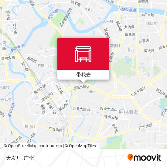 天发厂地图