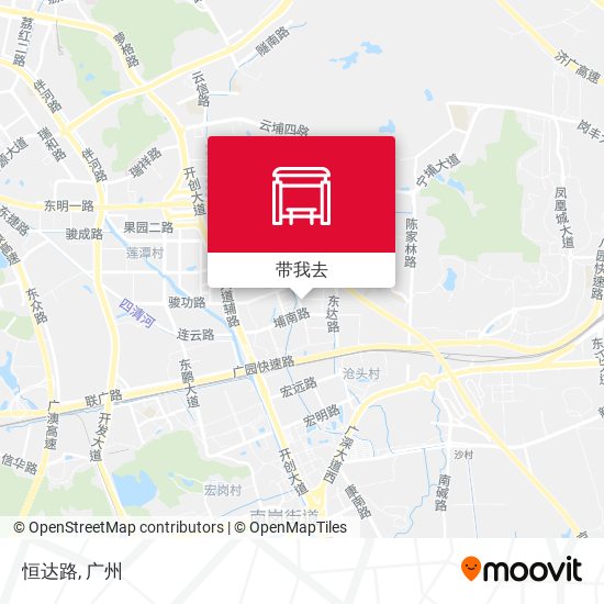 恒达路地图