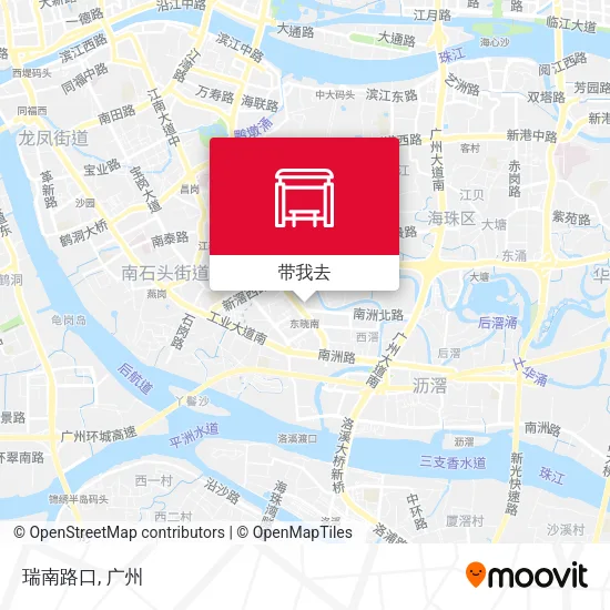 瑞南路口地图
