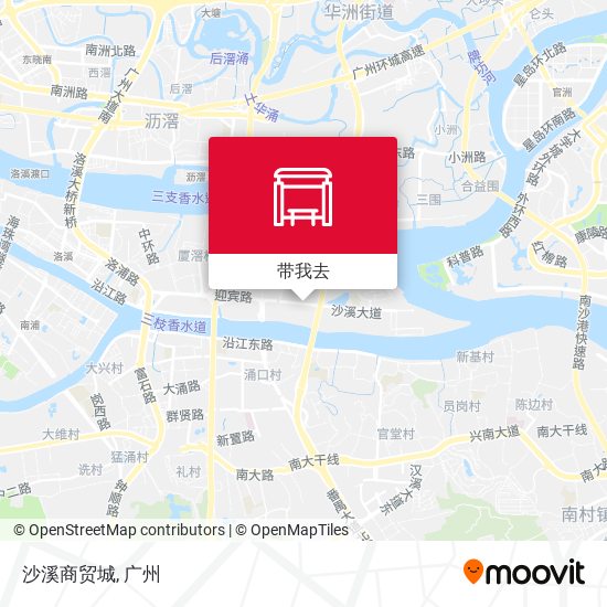 沙溪商贸城地图