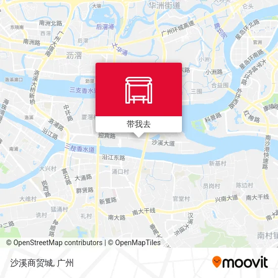 沙溪商贸城地图