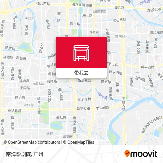 南海影剧院地图