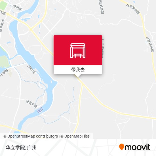 华立学院地图