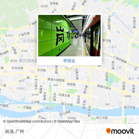 岗顶地图
