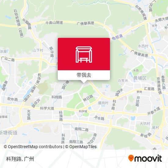 科翔路地图