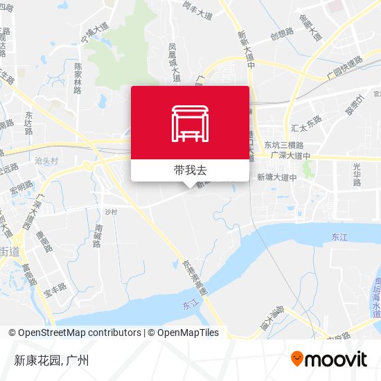 新康花园地图