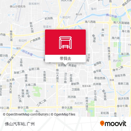 佛山汽车站地图