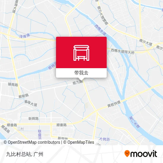 九比村总站地图