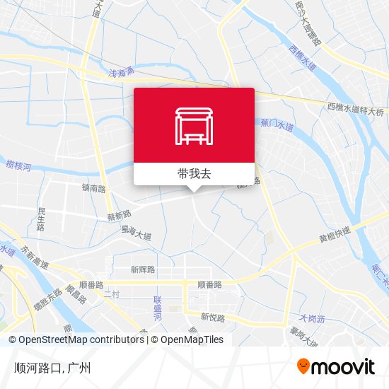 顺河路口地图