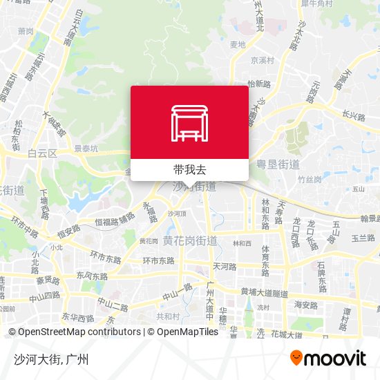 沙河大街地图