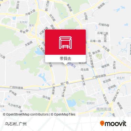 乌石村地图
