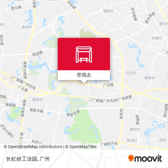 长虹岭工业园地图