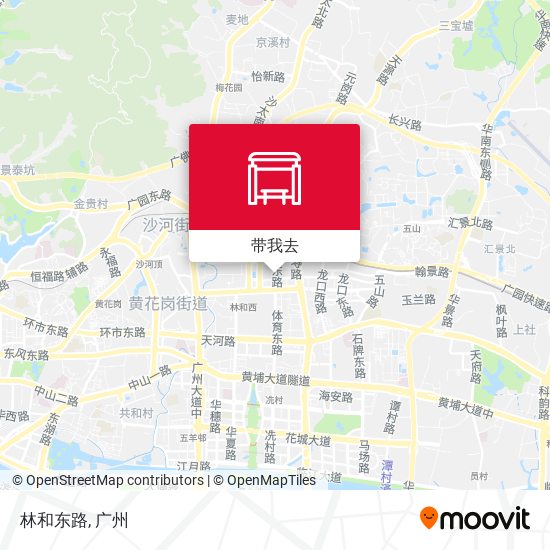 林和东路地图