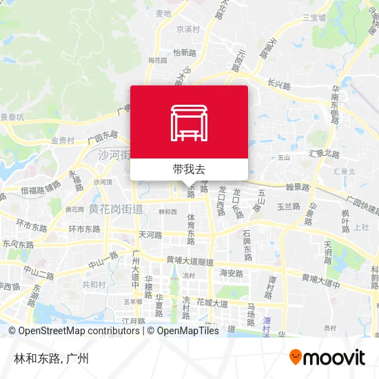 林和东路地图