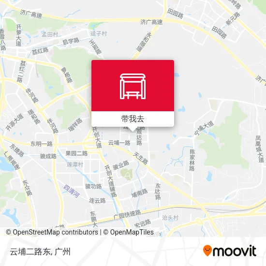 云埔二路东地图