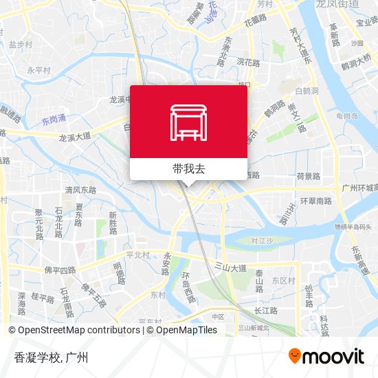 香凝学校地图
