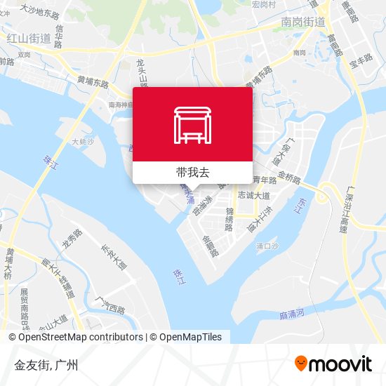 金友街地图