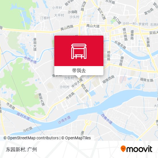 东园新村地图