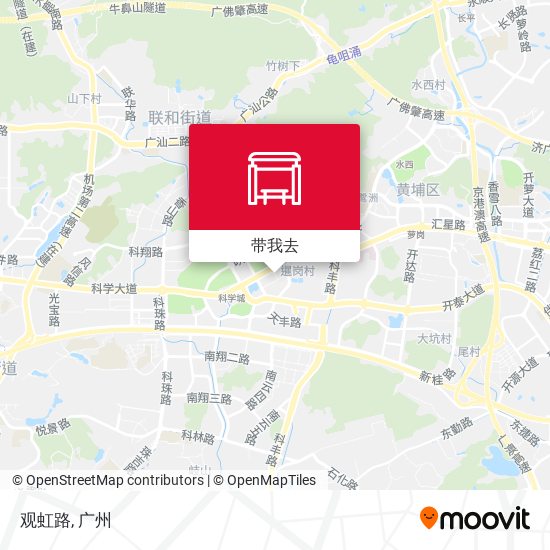 观虹路地图
