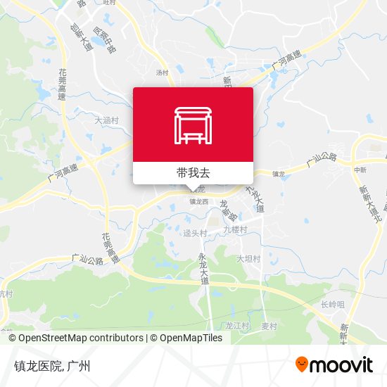 镇龙医院地图