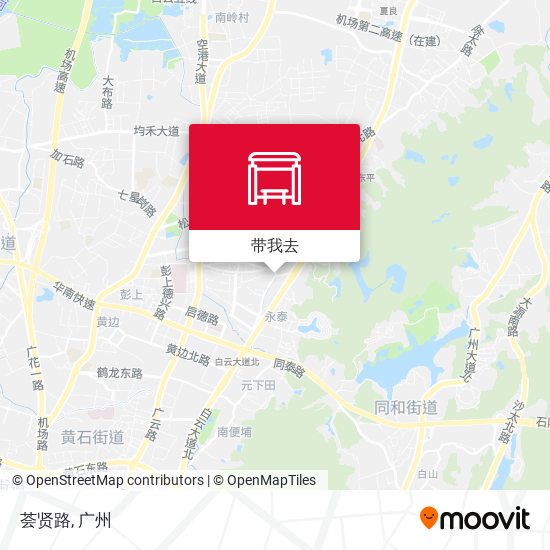 荟贤路地图