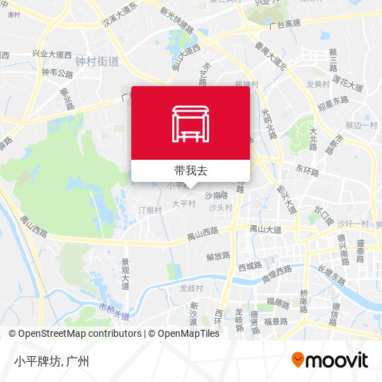小平牌坊地图