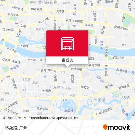 艺苑路地图