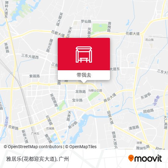 雅居乐(花都迎宾大道)地图