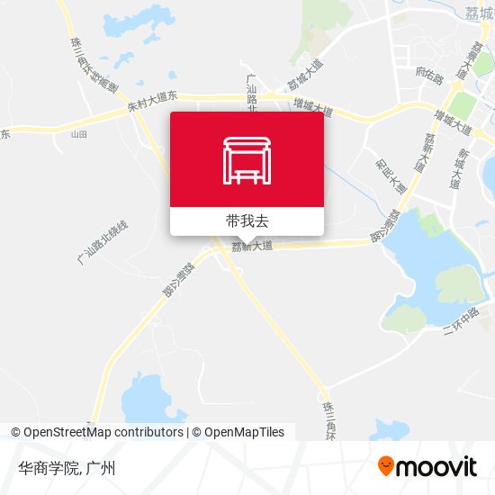 华商学院地图