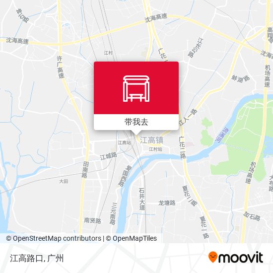 江高路口地图