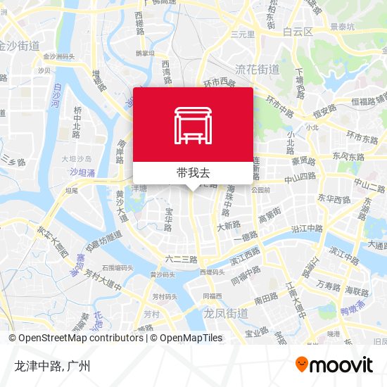 龙津中路地图