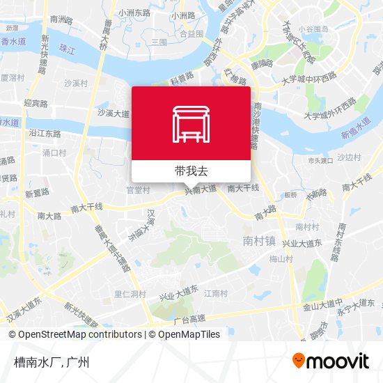 槽南水厂地图