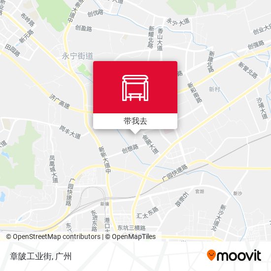 章陂工业街地图