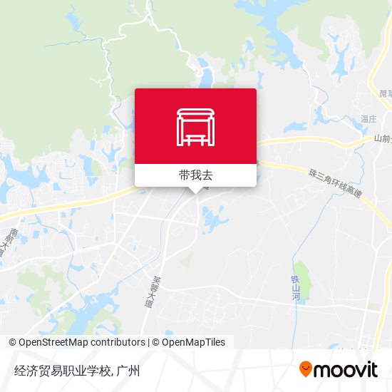 经济贸易职业学校地图