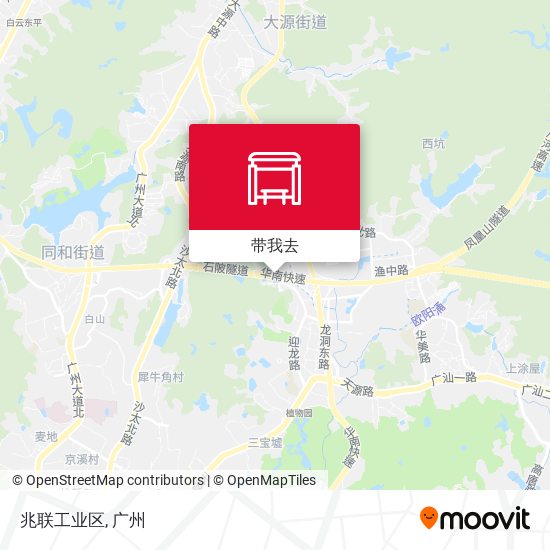 兆联工业区地图