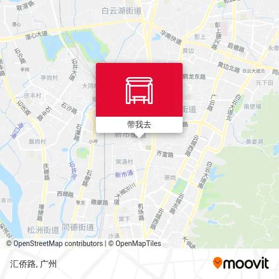 汇侨路地图