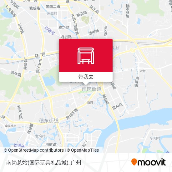 南岗总站(国际玩具礼品城)地图