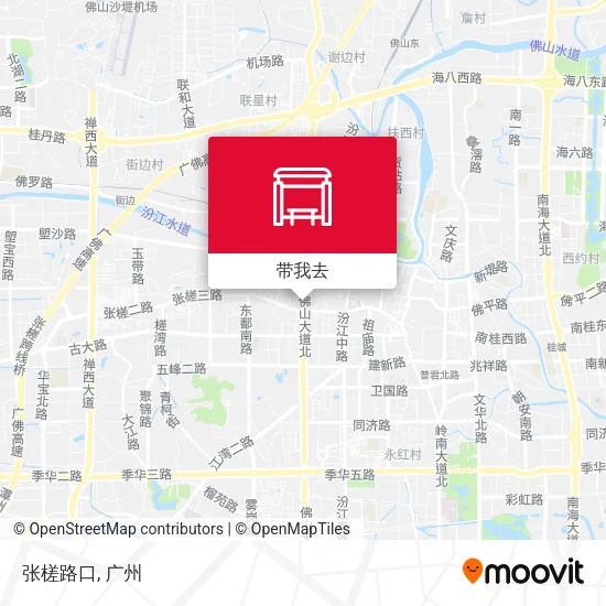 张槎路口地图