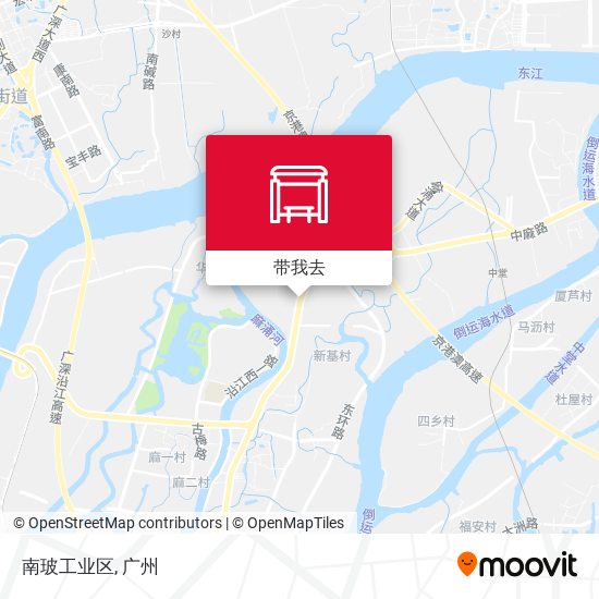 南玻工业区地图